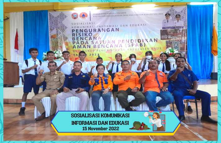 Sosialisasi "pengurangan Resiko Bencana pada Satuan Pendidikan Aman Bencana (spab)" Tahun 2022