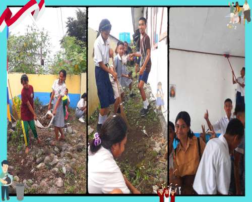 3. PERSIAPAN MENYAMBUT HUT RI KE-77