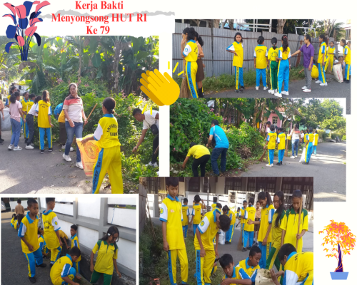 Kerja Bakti Menyongsong HUT RI Ke 79