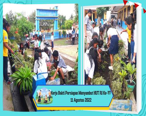 1. PERSIAPAN MENYAMBUT HUT RI KE-77