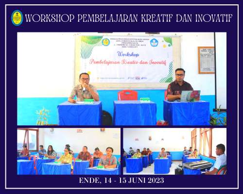 1.WORKSHOP PEMBELAJARAN KREATIF DAN INOVATIF