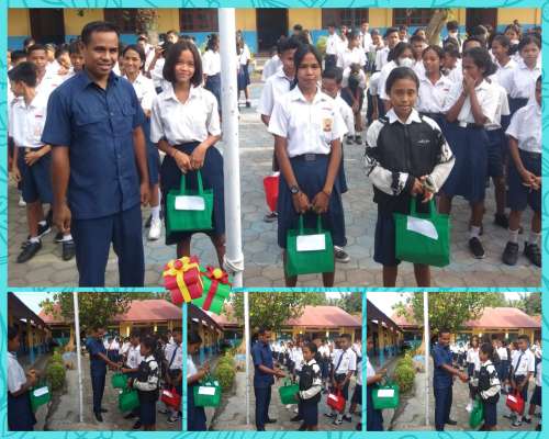 5. PENYERAHAN HADIAH LOMBA OLIMPIADE DAN NYANYI 17 JAN 2023